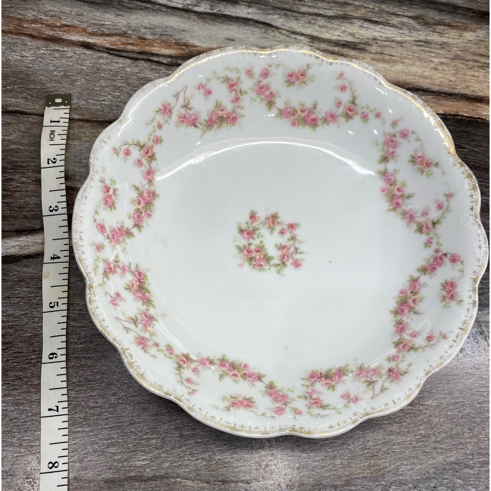 MZ BRIDAL ROSE - BRIDALL ROSEFF BREAD AND BUTTER PLATE
